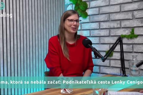 Mama, ktorá sa nebála začať: Podnikateľská cesta Lenky Cenigovej