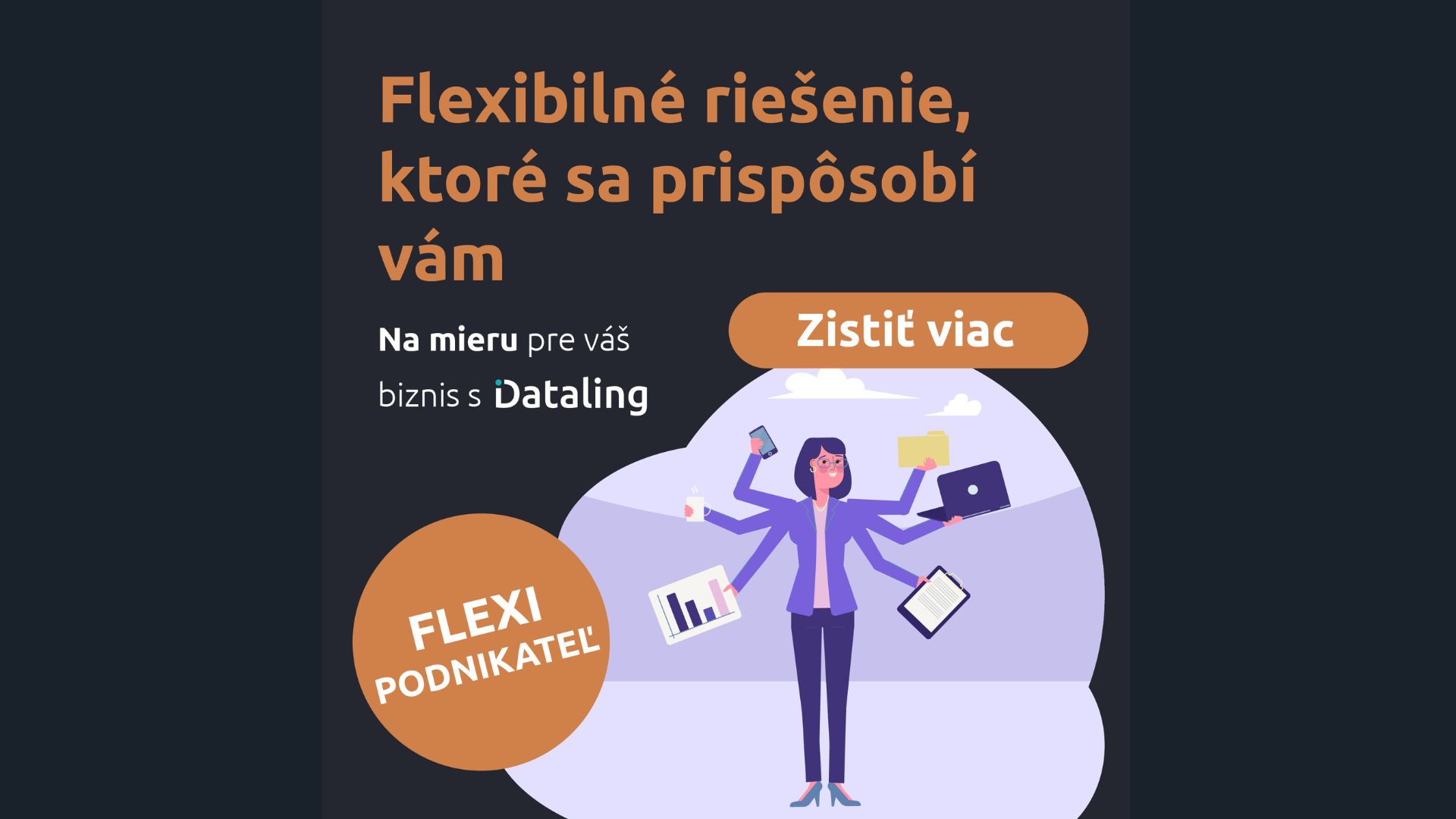 Balík Flexi Podnikateľ od Dataling.